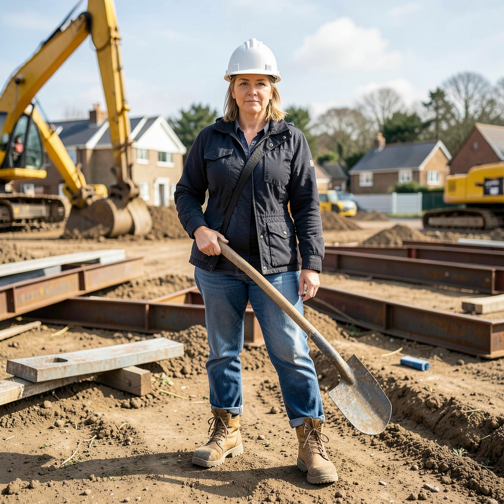 EastEnders actress Michelle Collins breaks ground on £10m North London Hospice rebuild
